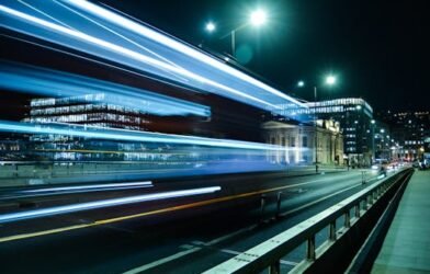 Bus Driver Life in UK IN Night